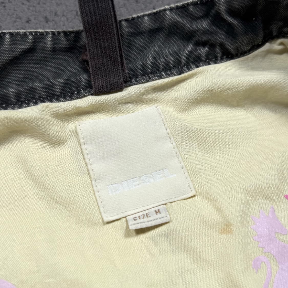 디젤 피그먼트 다이드 라이더 바이커 자라이 상품이미지6