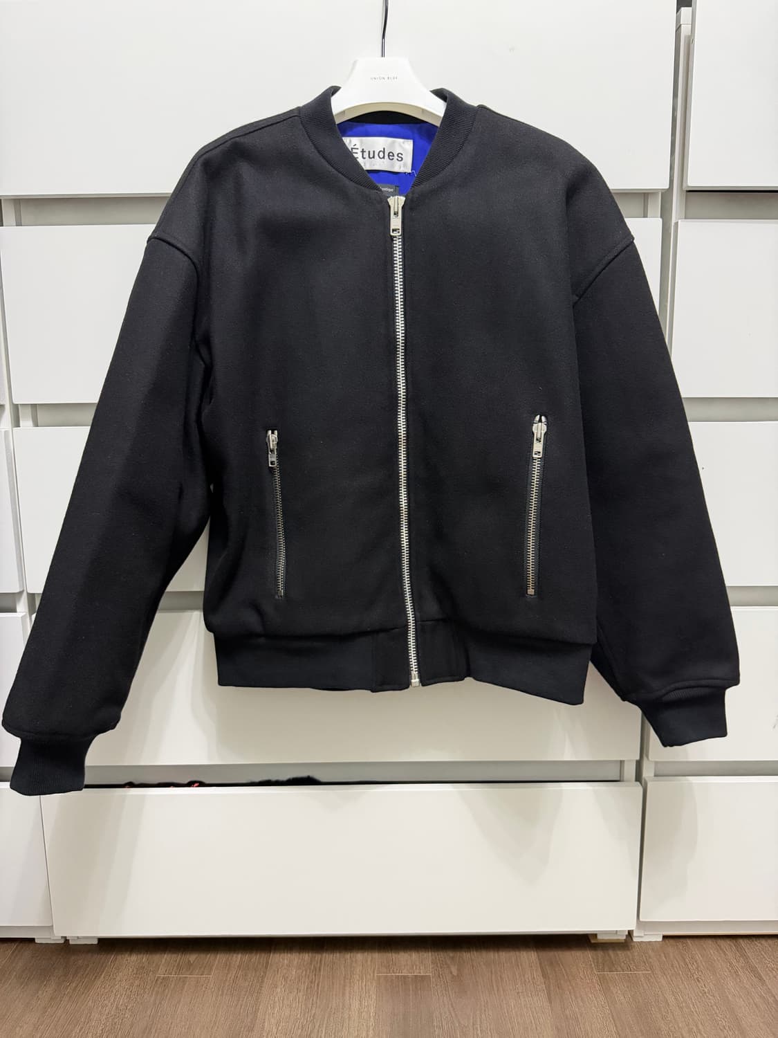 [50] Etudes 에뜌드 버진울 호라리존 봄버 자켓 상품이미지1