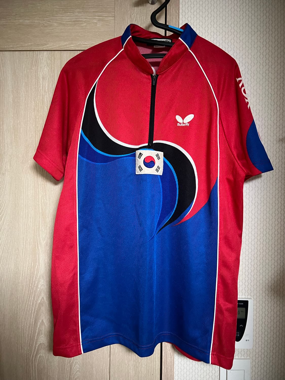 06-07 버터플라이 탁구 국대 유니폼 상품이미지1