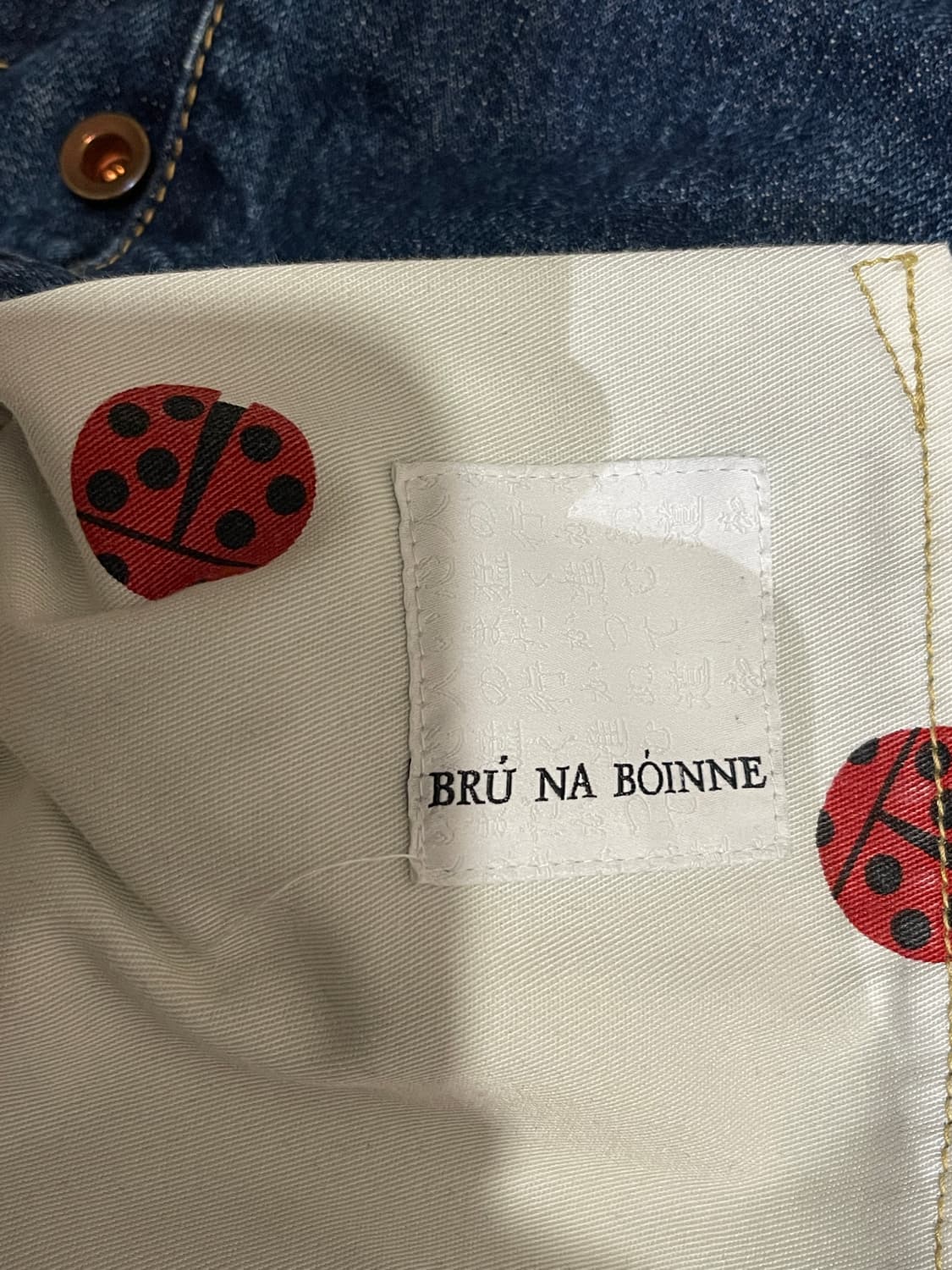 브라나보인(Bru na boinne) 셀비지 데미지 컷팅진 L 상품이미지3