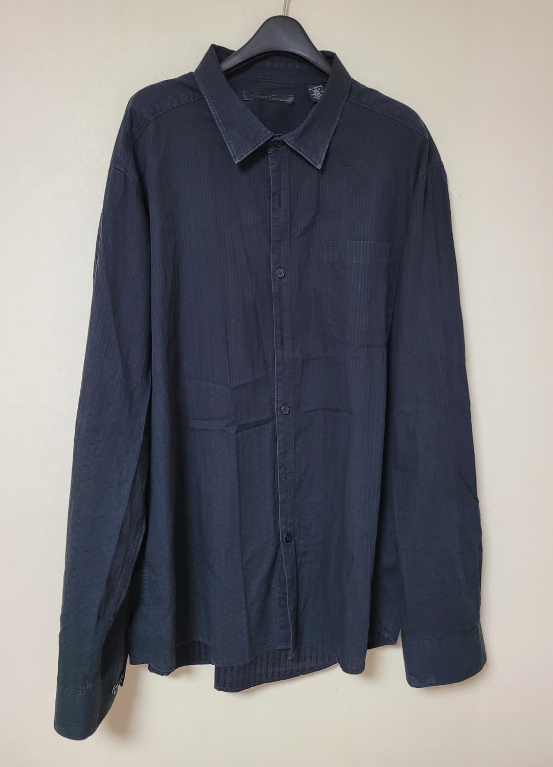 케네스콜 블랙 긴팔 셔츠 xl kenneth cole 상품이미지1