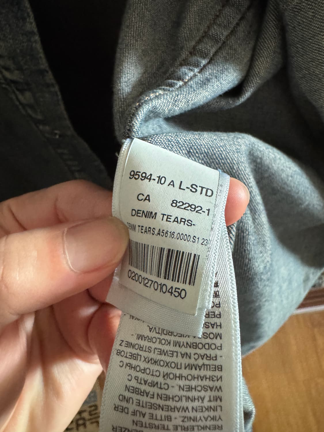 데님티어스 X 리바이스 엠브로이드 데님 셔츠 *미국 현지에서 구매한 제품 상품이미지7