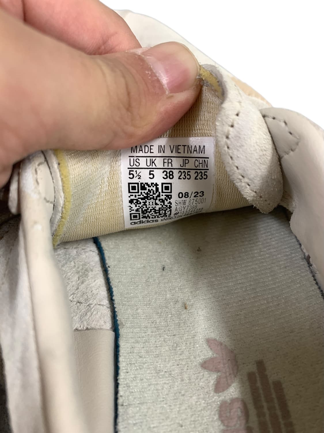아디다스 버뮤다 원더 화이트 235 상품이미지9