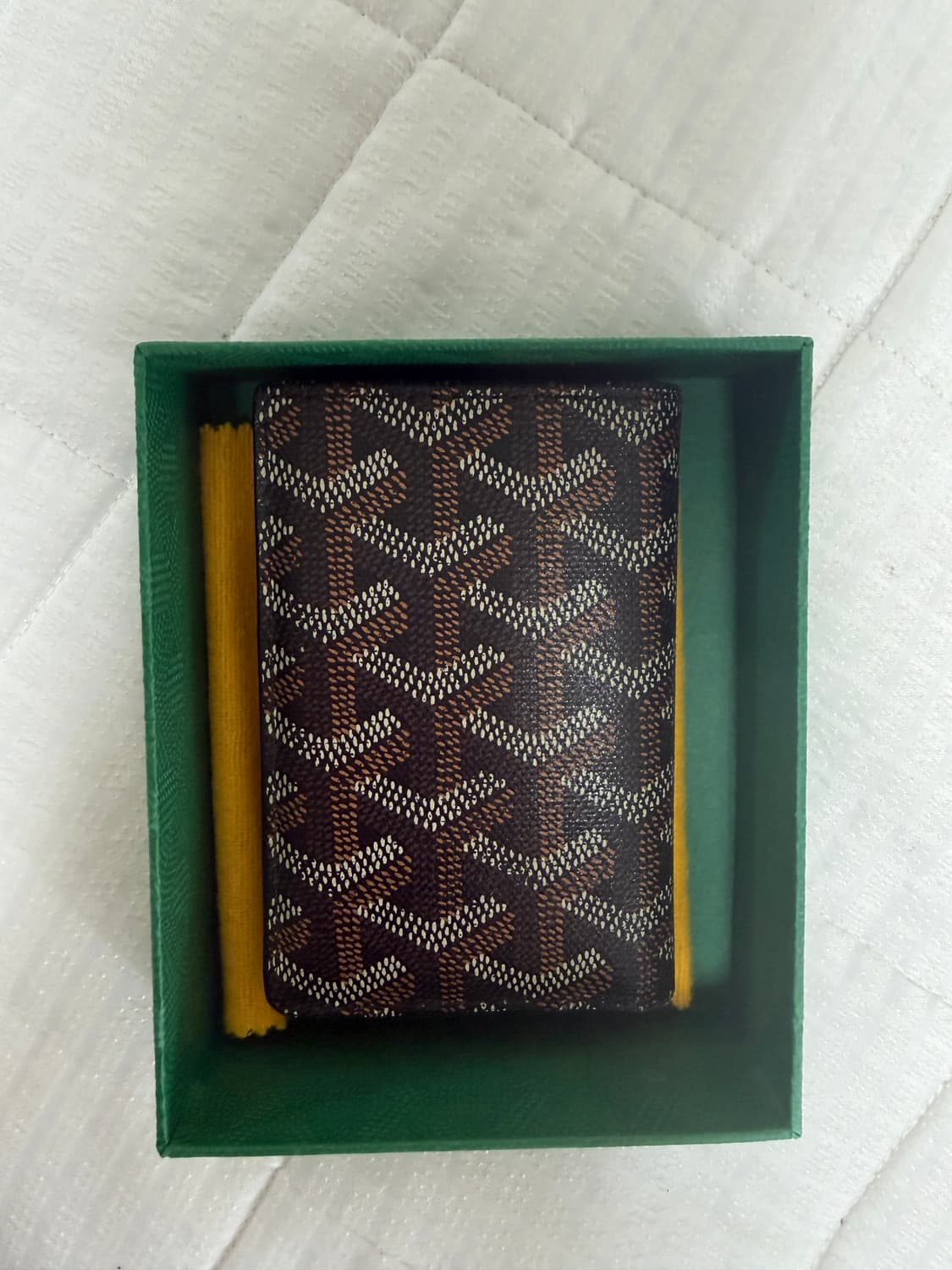 고야드 스페셜 생피에르 카드지갑 풀박스 상품이미지4