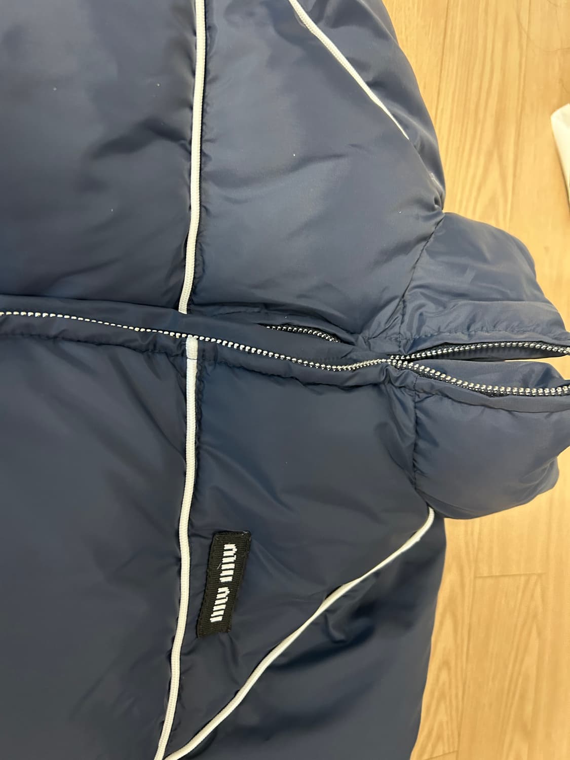 미우 테크니컬 퐁제 다운 구스 상품이미지6