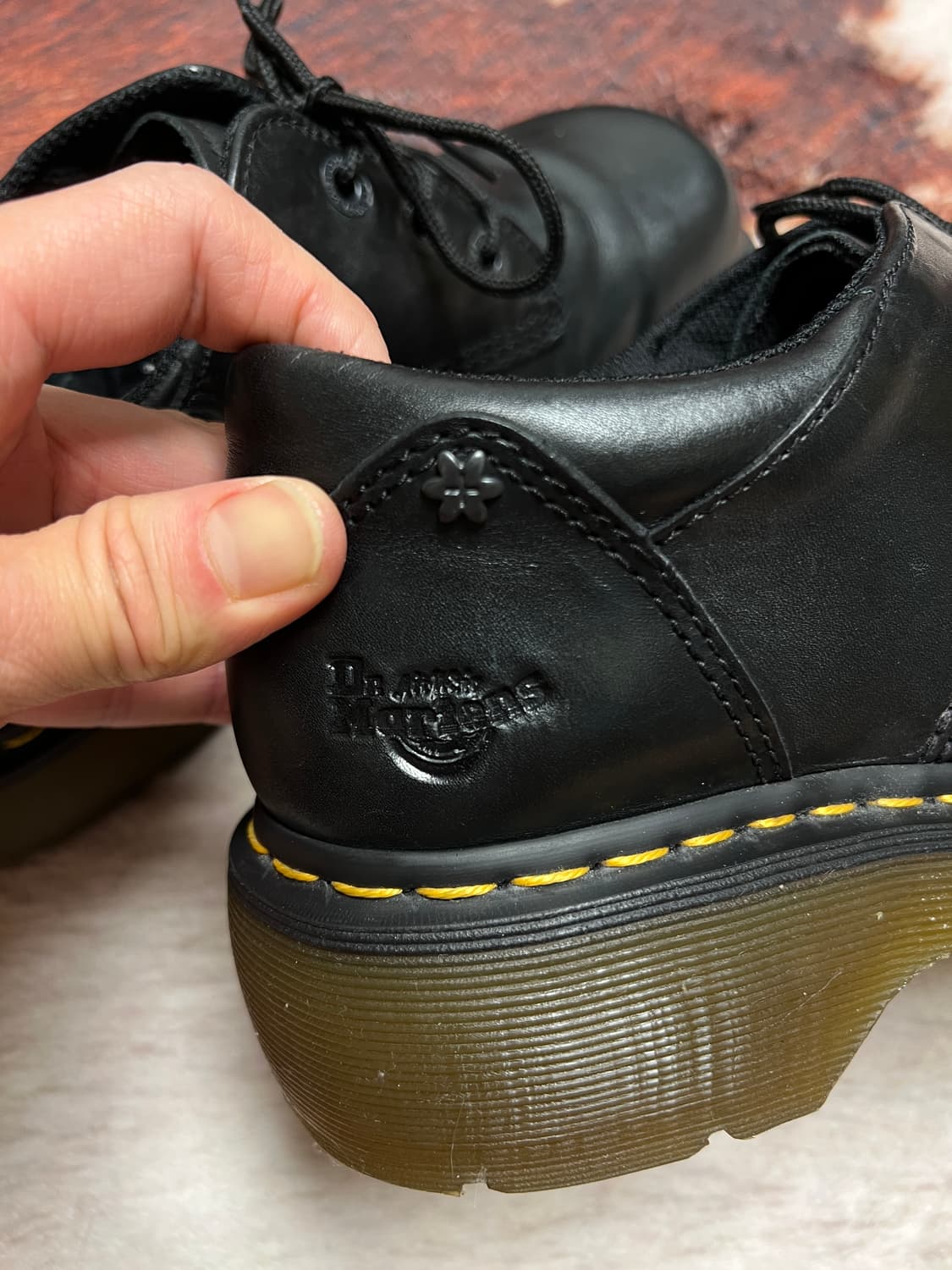 [43] 닥터마틴 찬다 CHANDA 블랙 3홀 더비 슈즈 상품이미지5