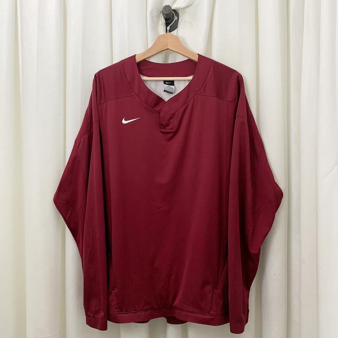 나이키 버건디 부분매쉬 웜업 상품이미지1