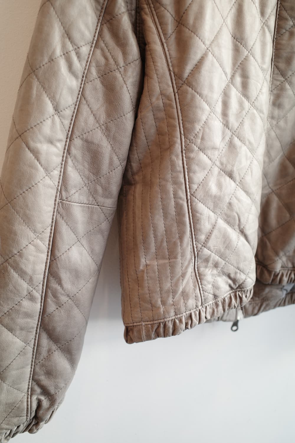 Rennat 투웨이 집업 양가죽 자켓  상품이미지8