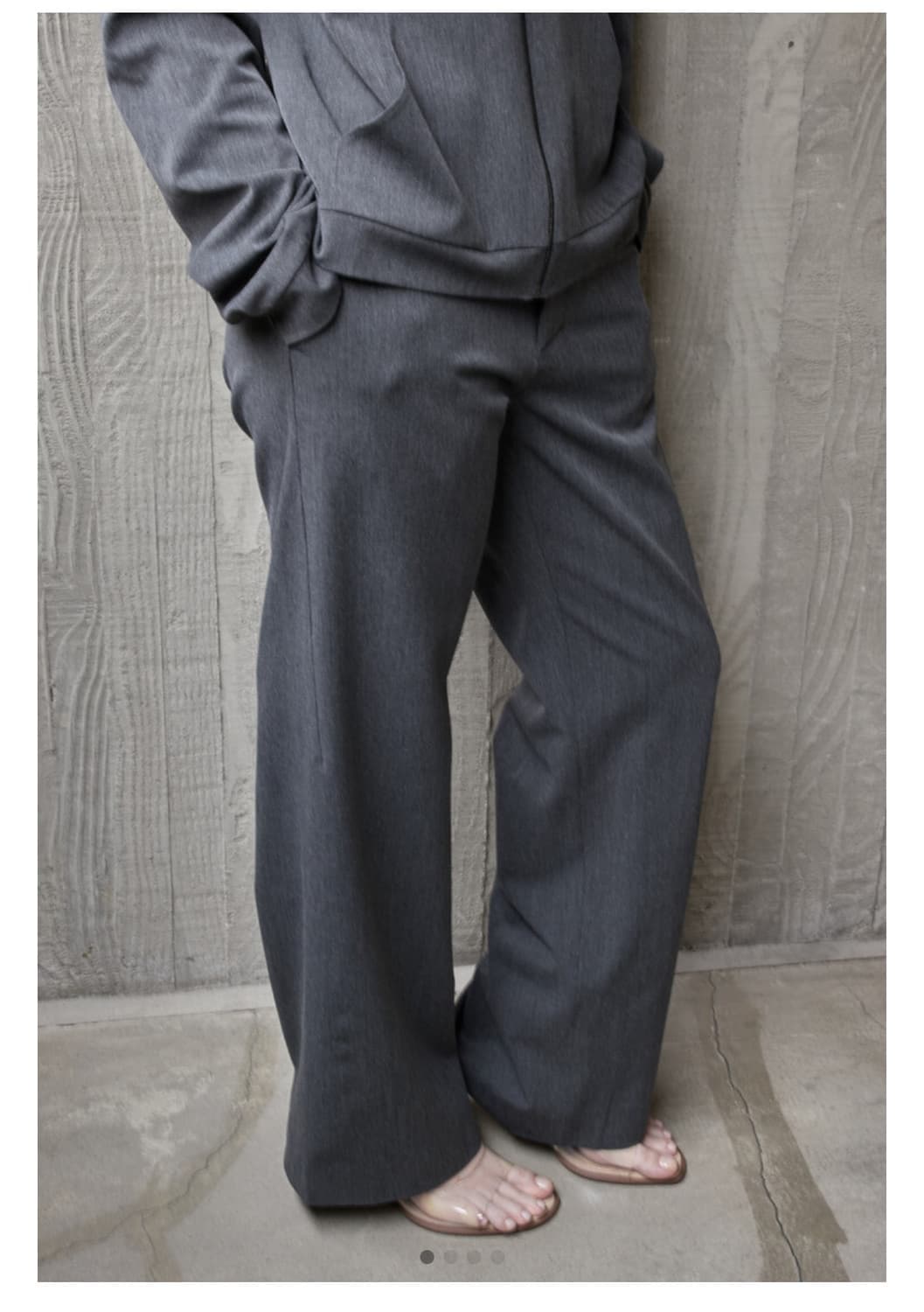 머듈 라운지 팬츠 딥그레이 2 상품이미지1