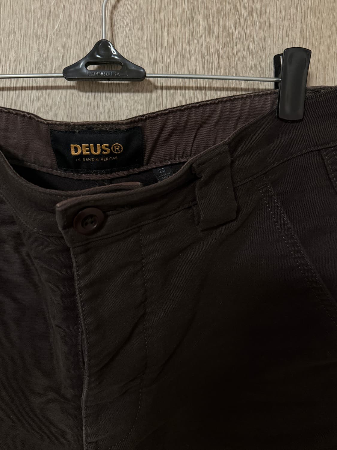 데우스 몰스킨 팬츠 브라운 deus moleskin pants 상품이미지3