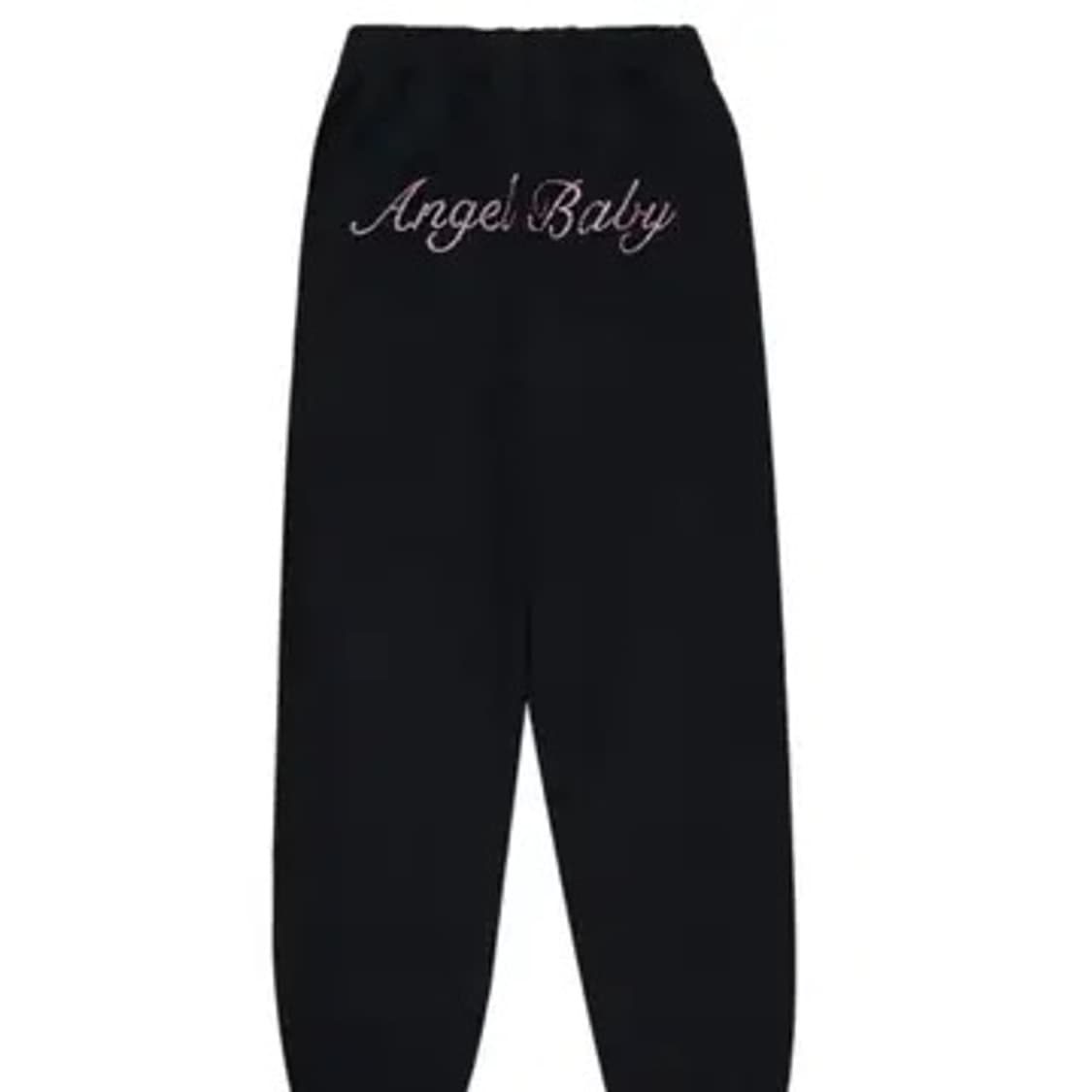 오모모 omomo angel baby 엔젤 베이비 조거 팬츠 블랙 상품이미지1