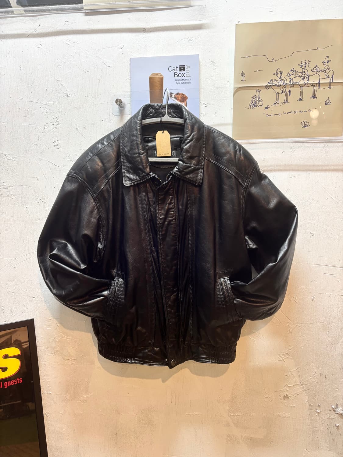 빈티지 가죽 자켓(조끼 안감 탈착0) 상품이미지6