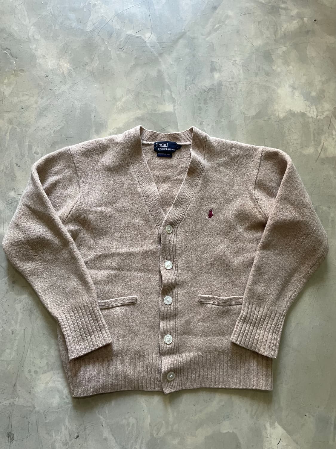 90‘s 폴로 베이지 가디건 95 상품이미지1