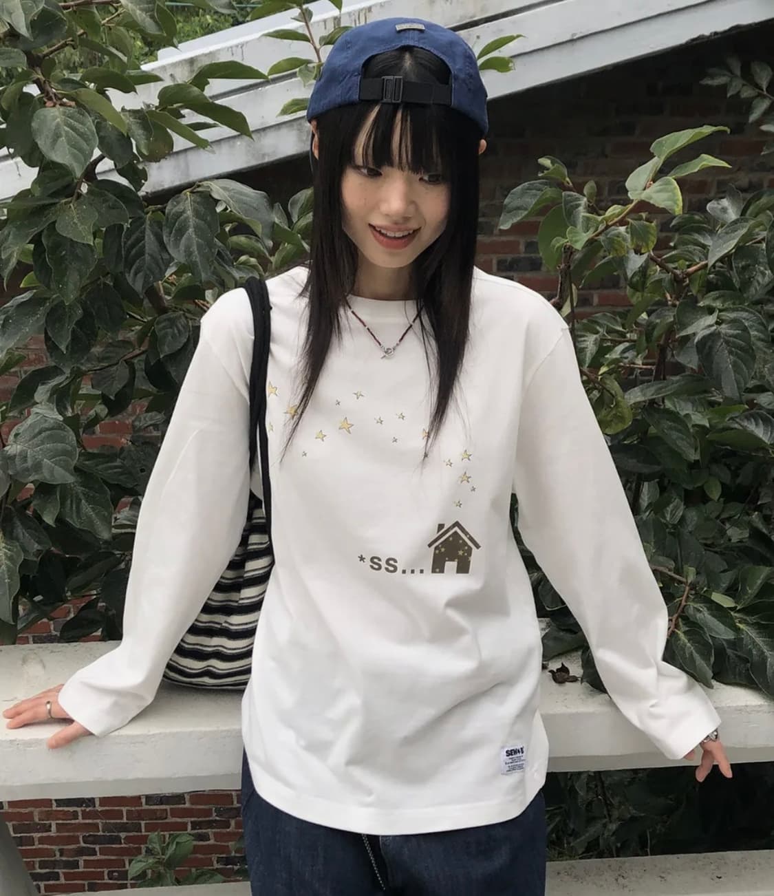 쏘비 오버핏 HOME.SS.. 긴팔티 상품이미지1