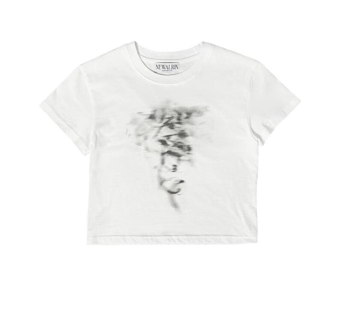 새상품 뉴얼린 클라우드 미스트 크롭탑  상품이미지1