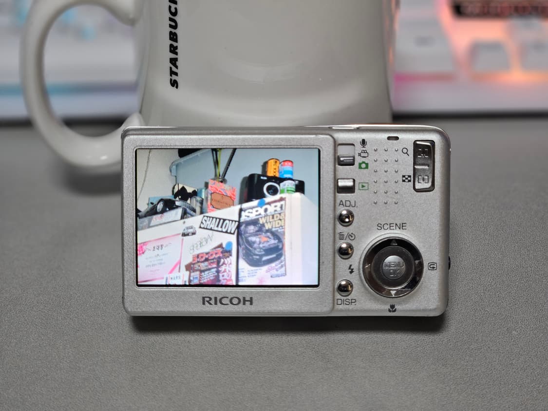 리코 카프리오 R3 빈티지 디카 실버 상품이미지4