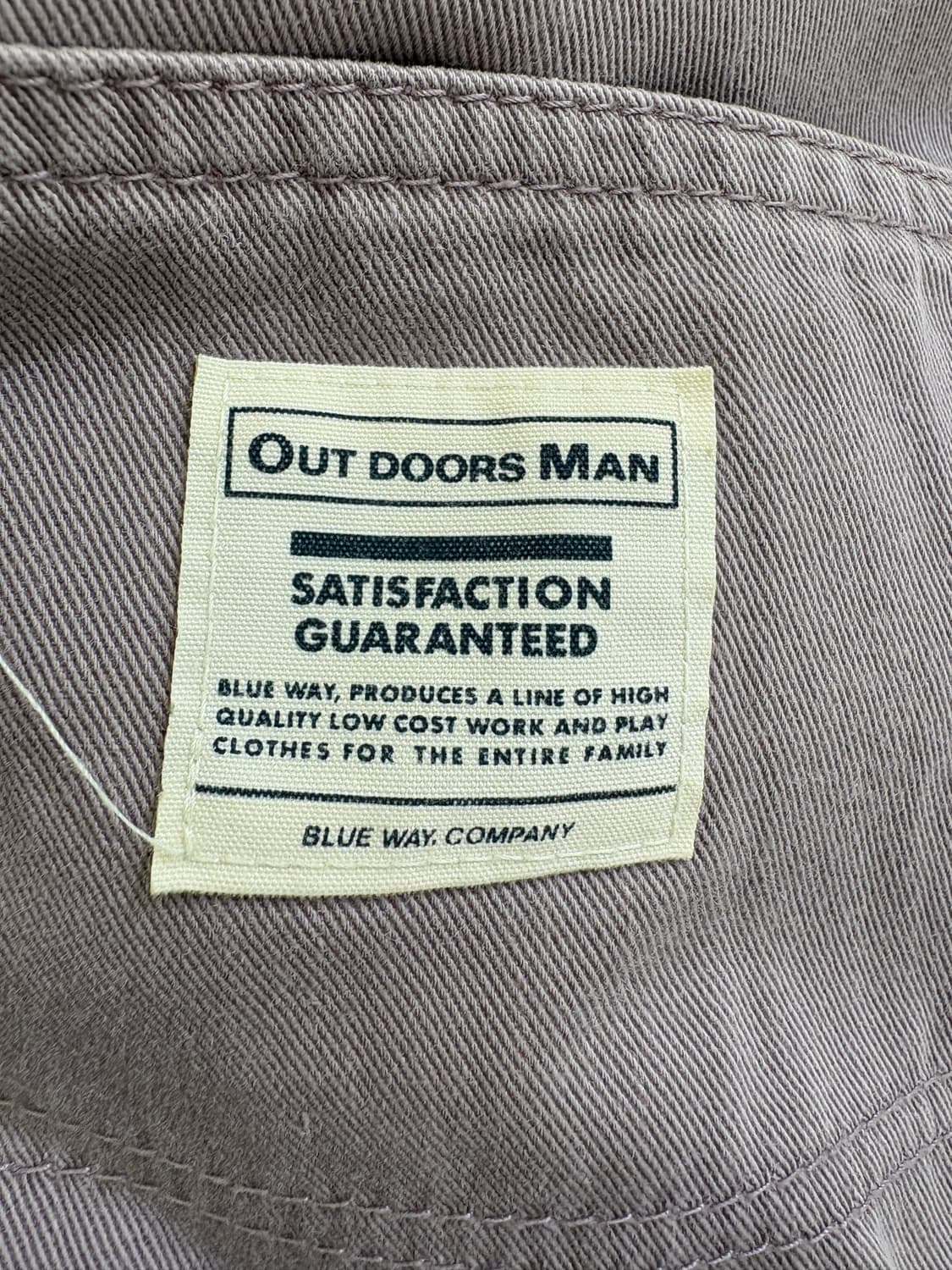 OUT DOORS MAN (Made in Japan) 코튼팬츠 상품이미지6