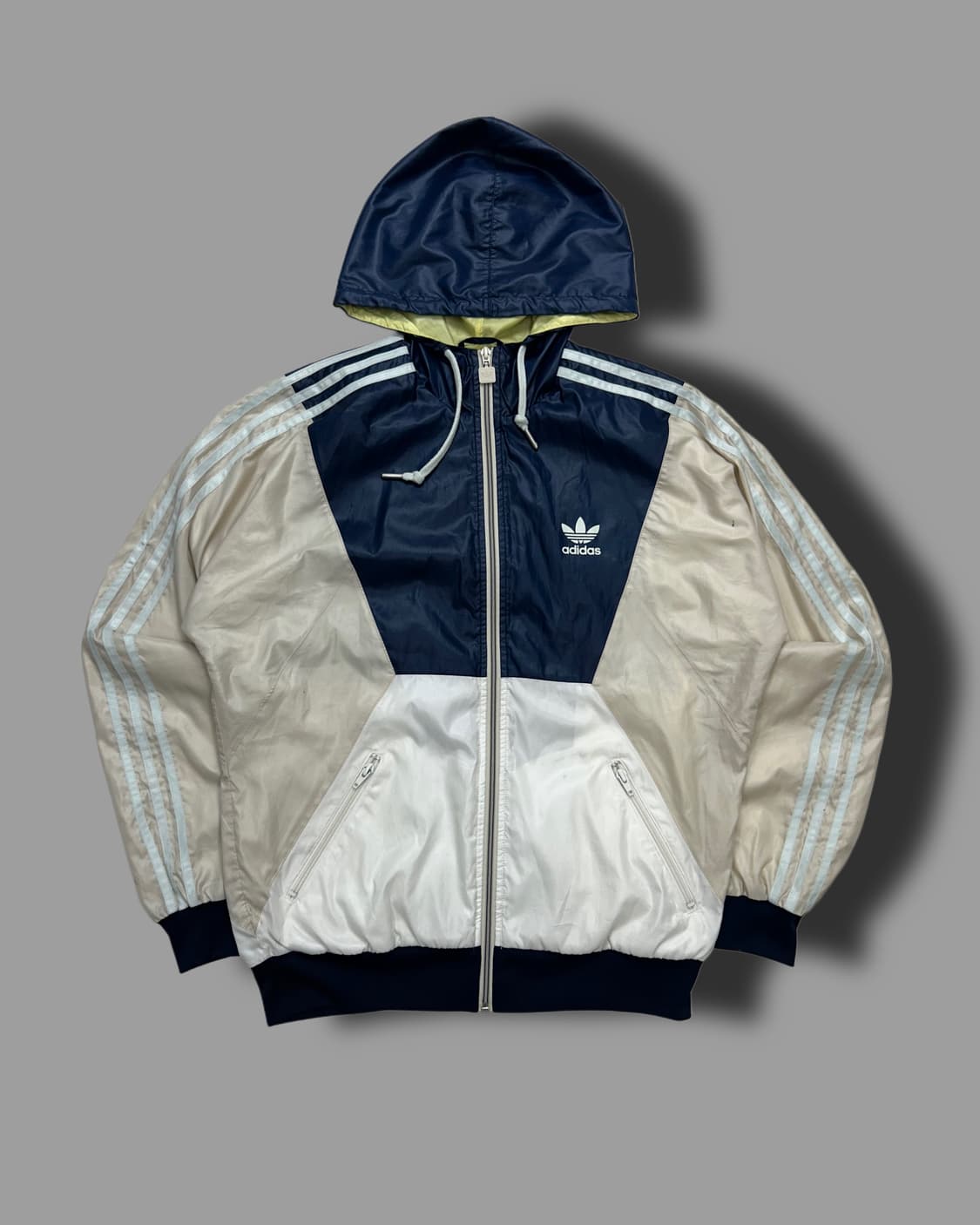 아디다스 컬러 블록 바람막이 S 상품이미지4