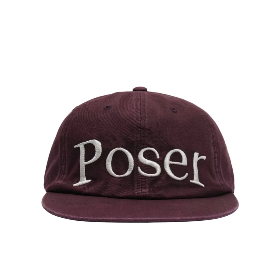 구보 모자 vintage cap, maroon 상품이미지1