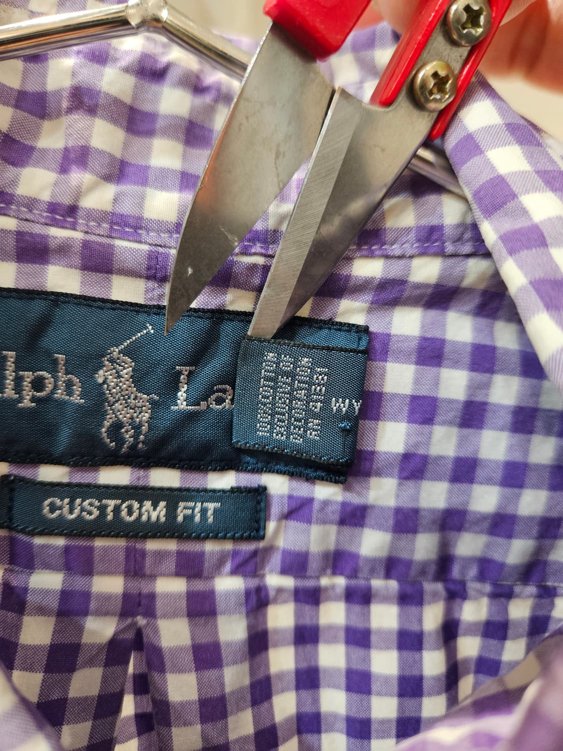 폴로랄프로렌 체크 셔츠 상품이미지7