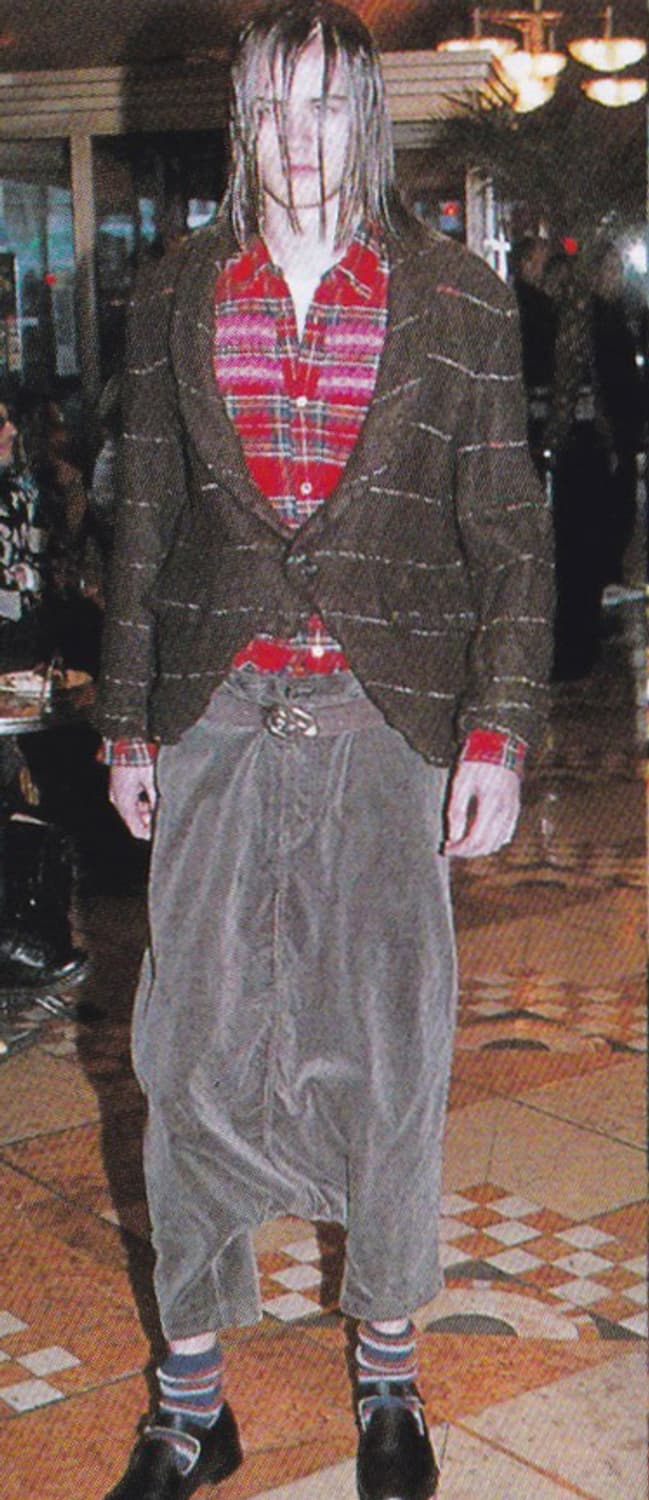 꼼데가르송 옴므플러스99aw 축융 울가디건 상품이미지5