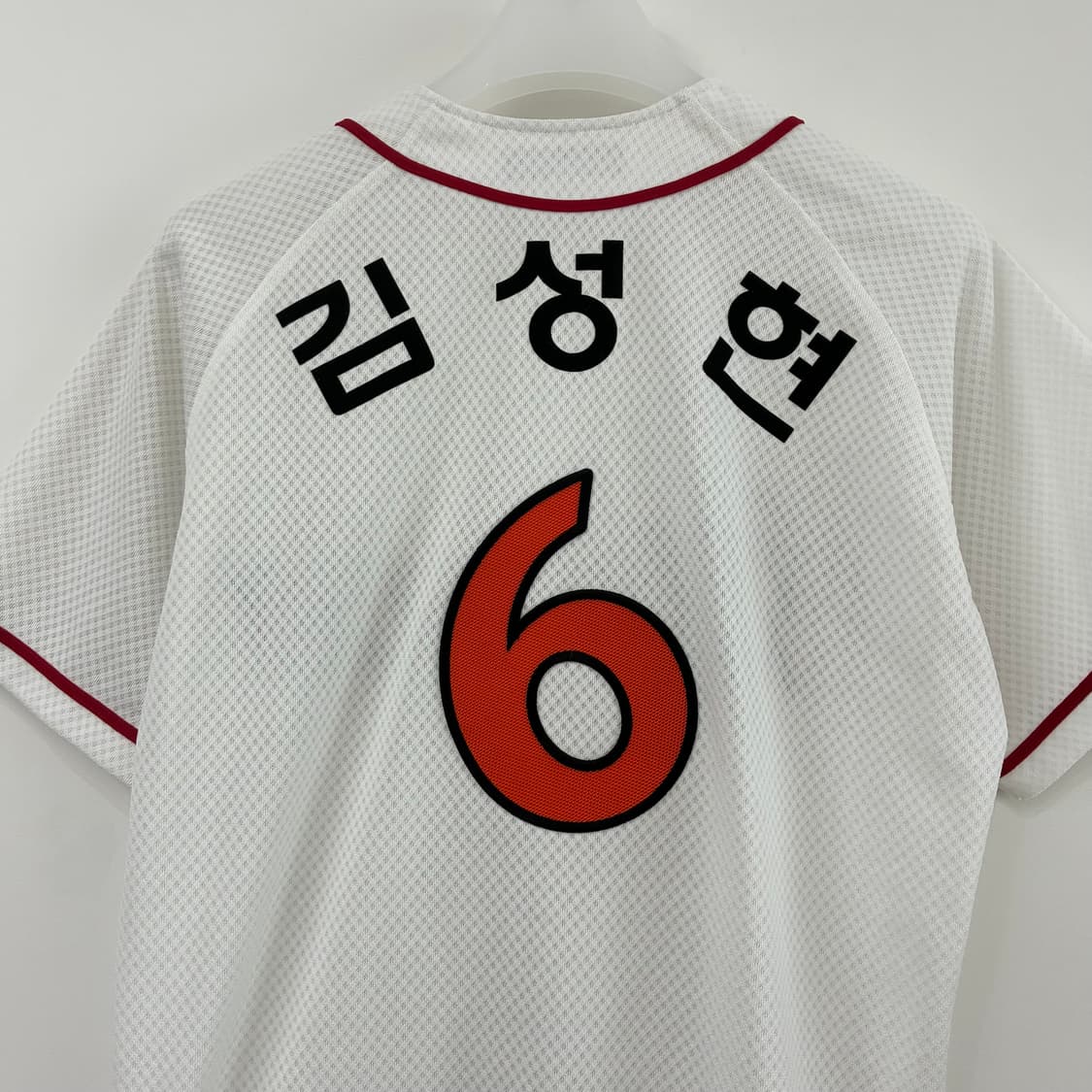 SK와이번스 왕조 김성현 마킹 야구 홈 유니폼 상품이미지6