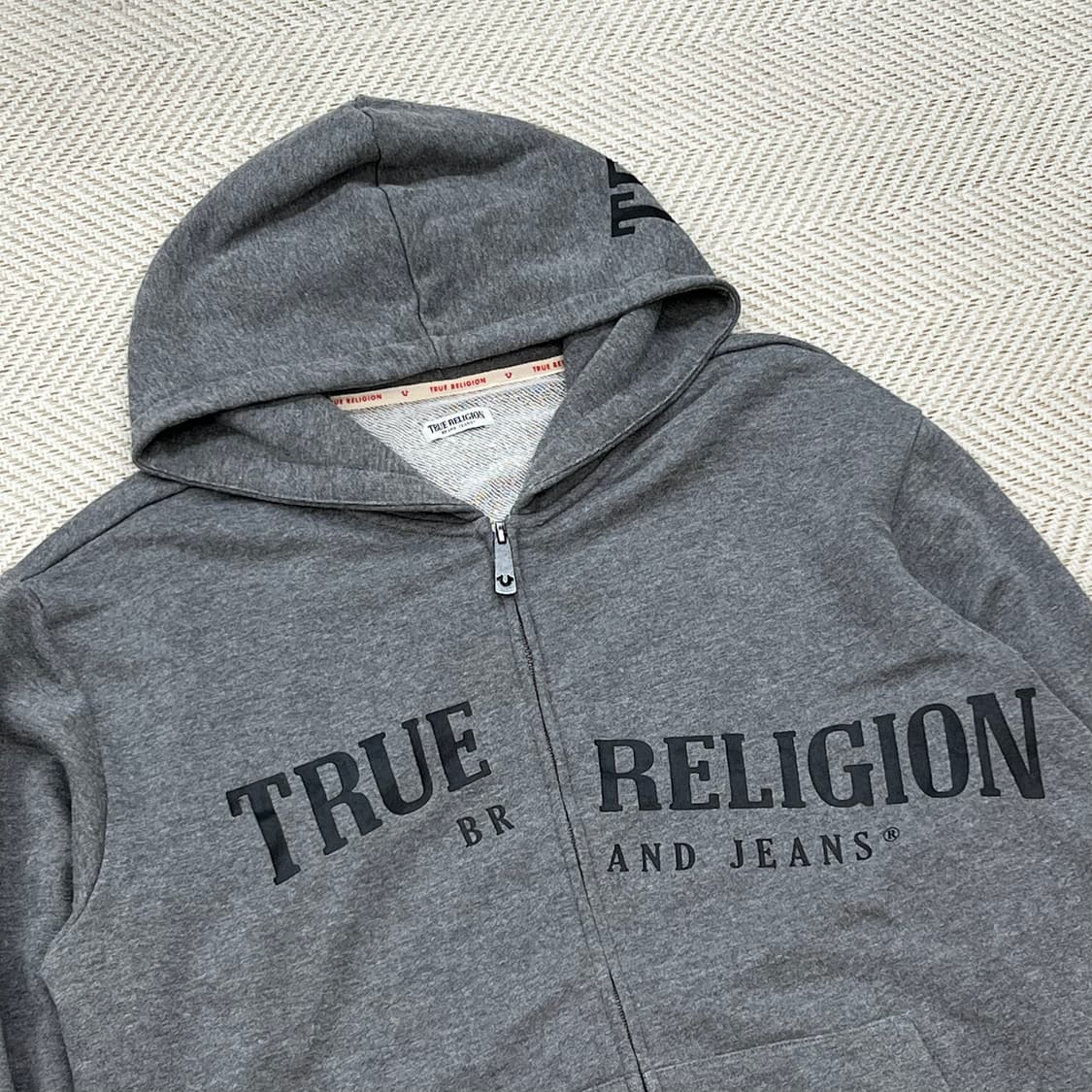 트루릴리전 레터링 후드집업 r2447 상품이미지3