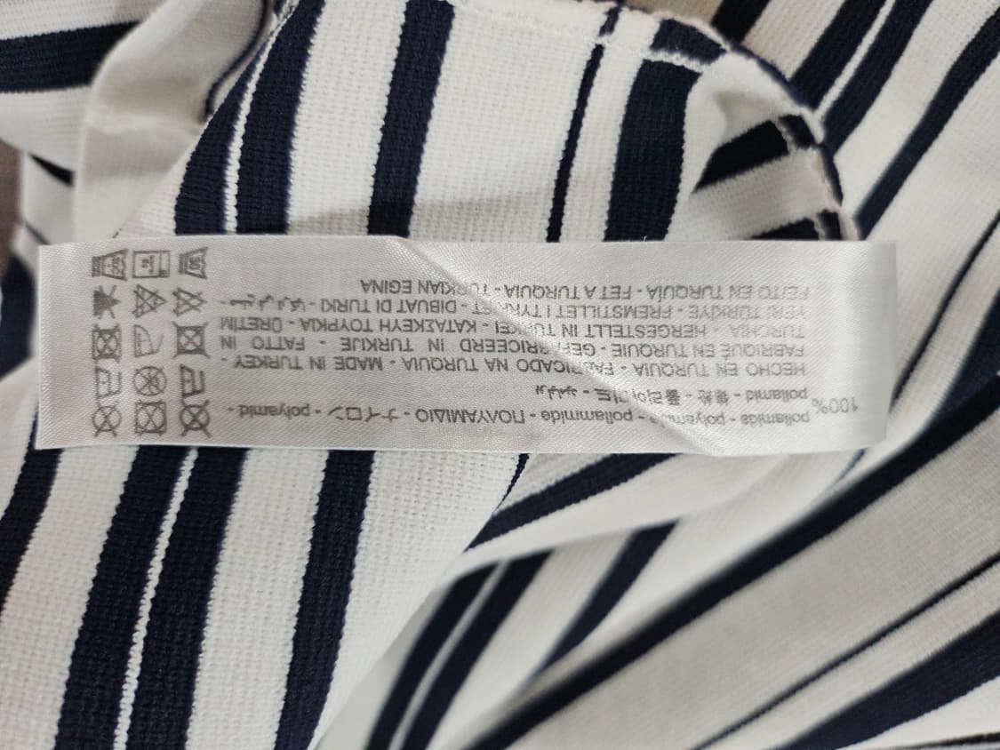 ZARA 자라 스트라이프 반팔 원피스 M 상품이미지3