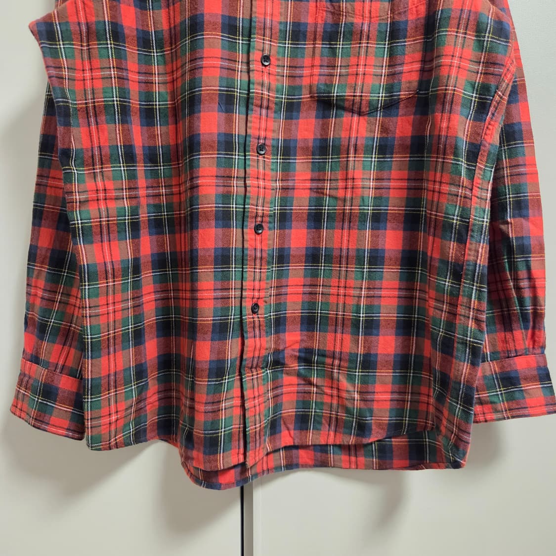 Uniqlo 유니클로 플란넬 체크 셔츠 L(100) 상품이미지3