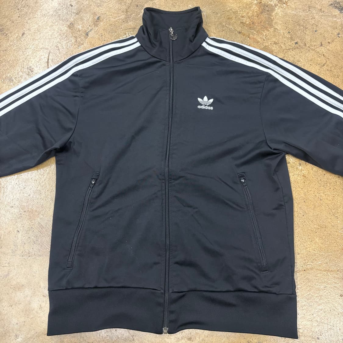 [정품/M] 아디다스 파이어버드 트랙탑 져지 블랙 b17 상품이미지3