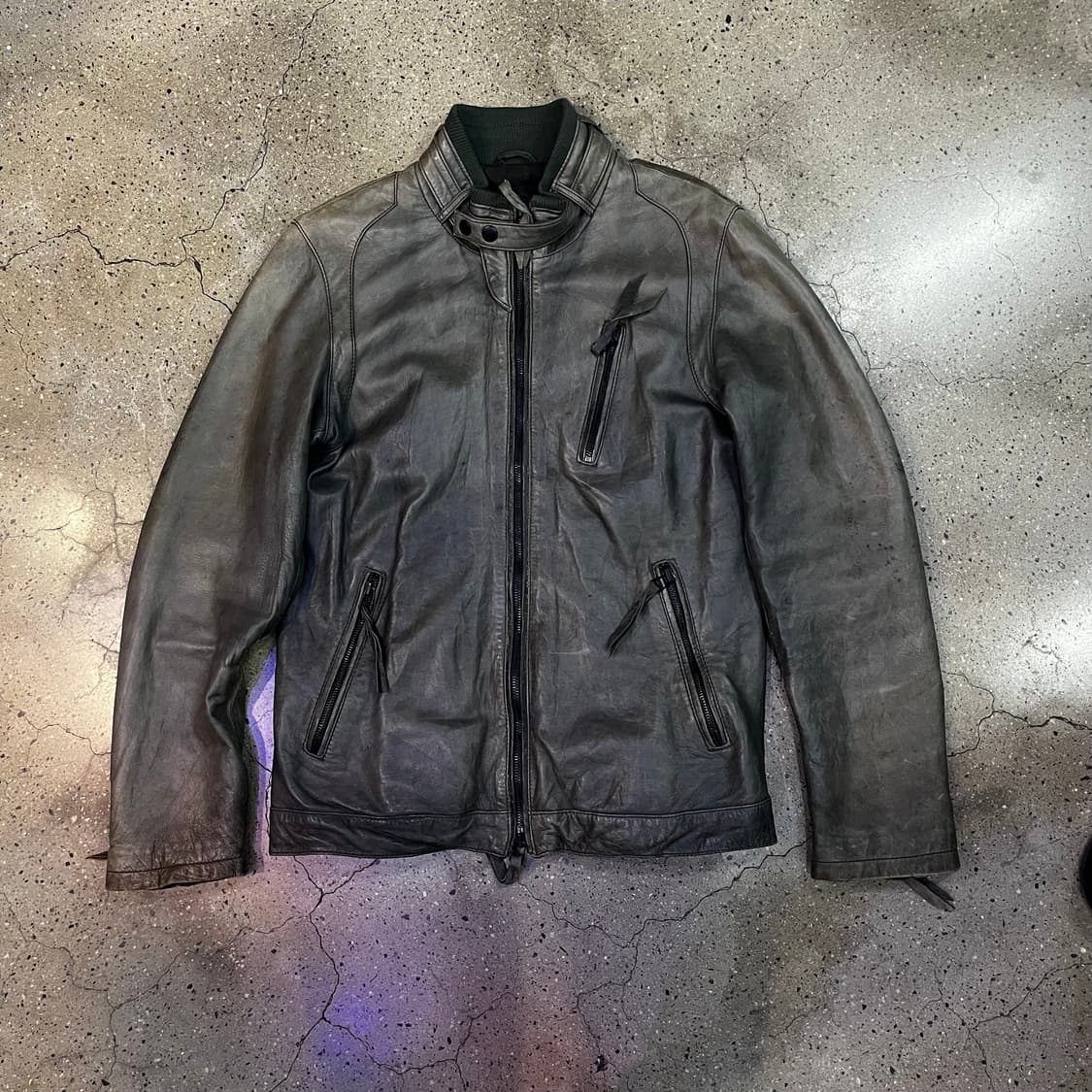 House of blues 레더 자켓 상품이미지1