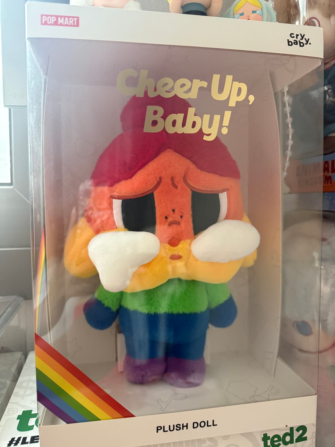 팝마트 크라이베이비 cheer up plush인형 + 13주년 피규어 상품이미지3