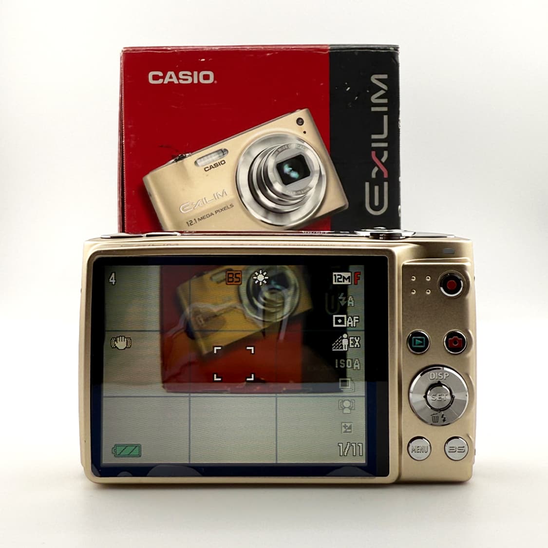 [수채감성] CASIO 카시오 엑슬림 EX-Z400 레트로 디지털 카메라 상품이미지2