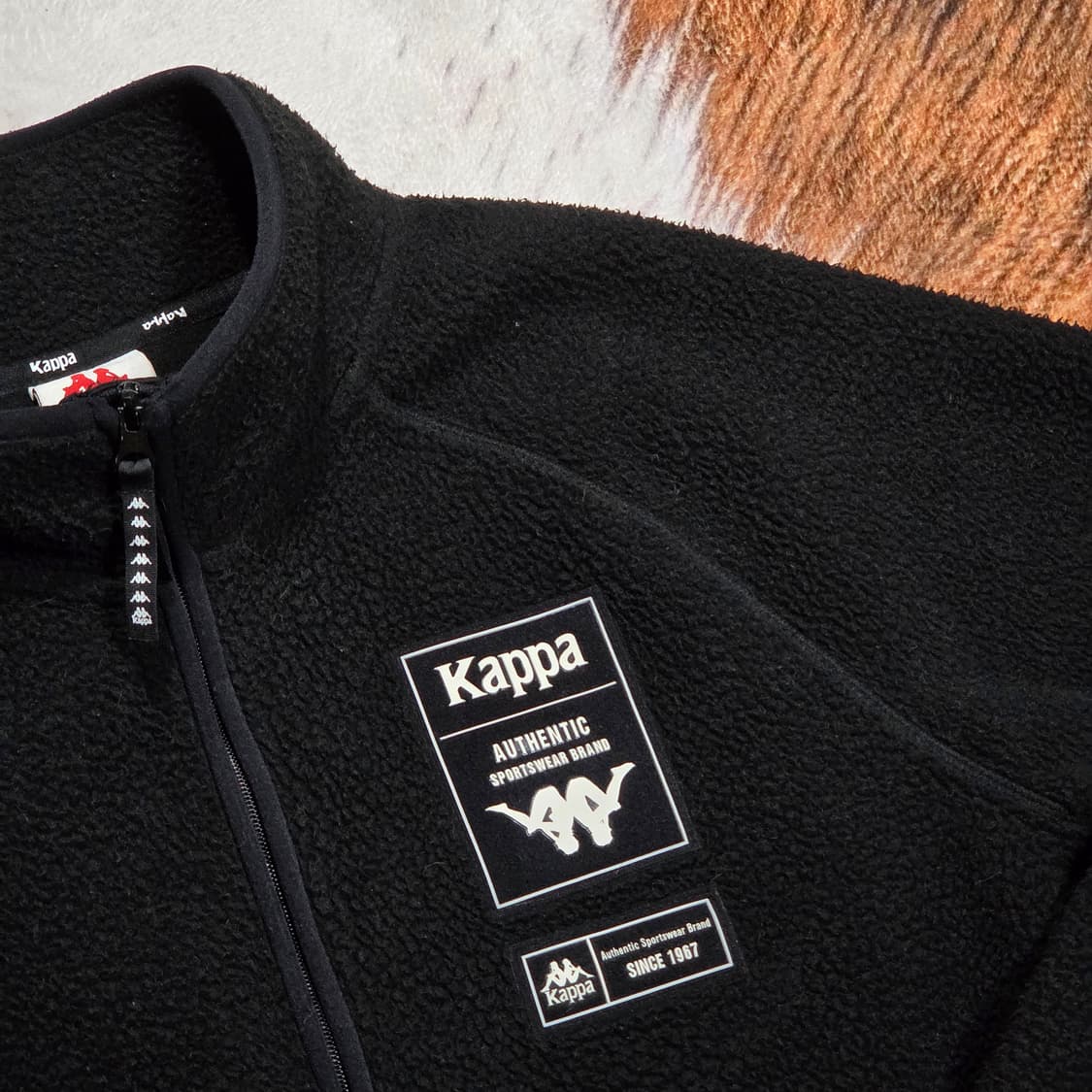 카파 블랙 원포켓 후리스 집업 상품이미지2