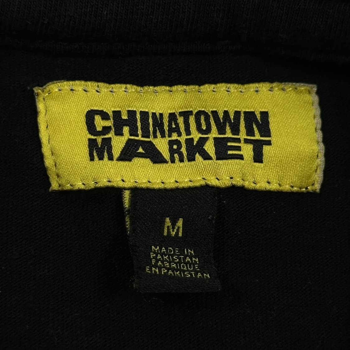 VTG 빈티지 이니셜 로고 블랙 반팔 티셔츠 (M) 상품이미지4