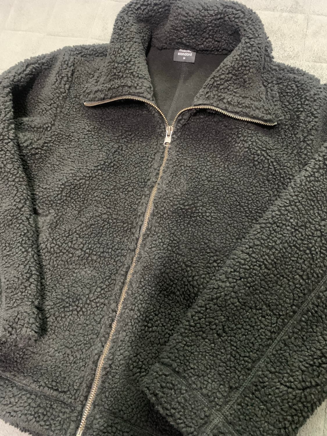 무탠다드 뽀글이 자켓 M 상품이미지2