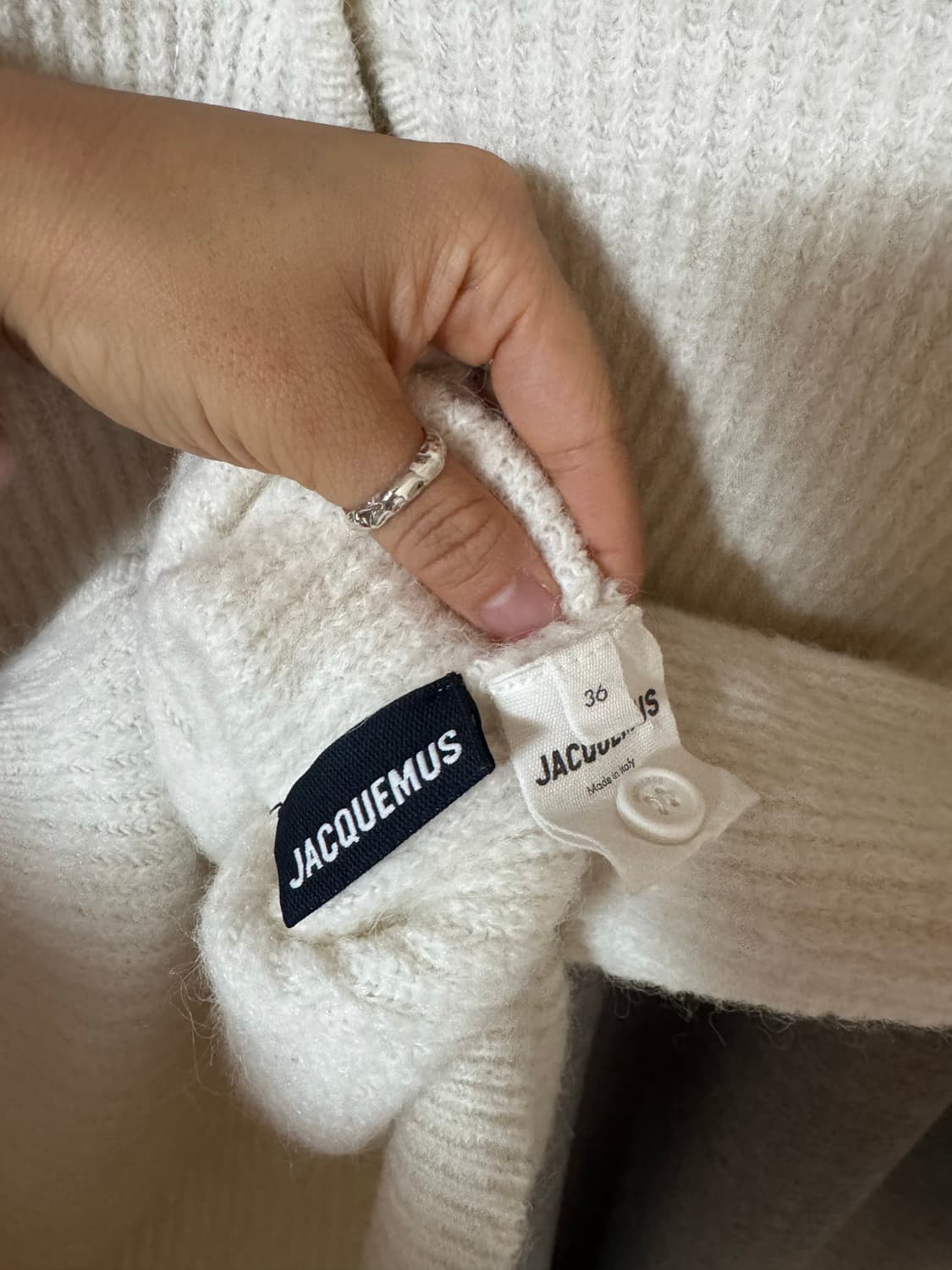 자크뮈스 비대칭 가디건 상품이미지4