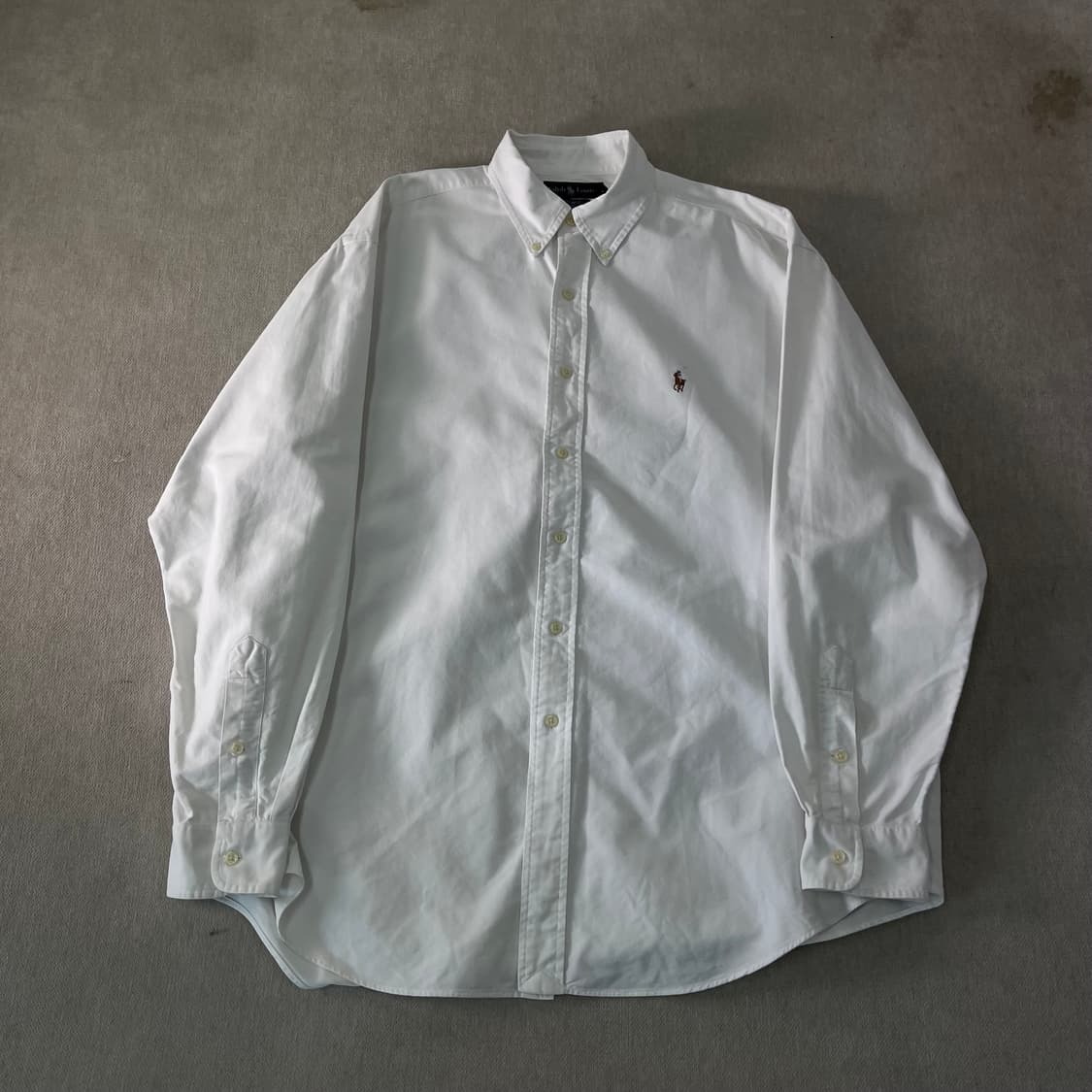 105 폴로랄프로렌 코튼 화이트 셔츠 상품이미지1