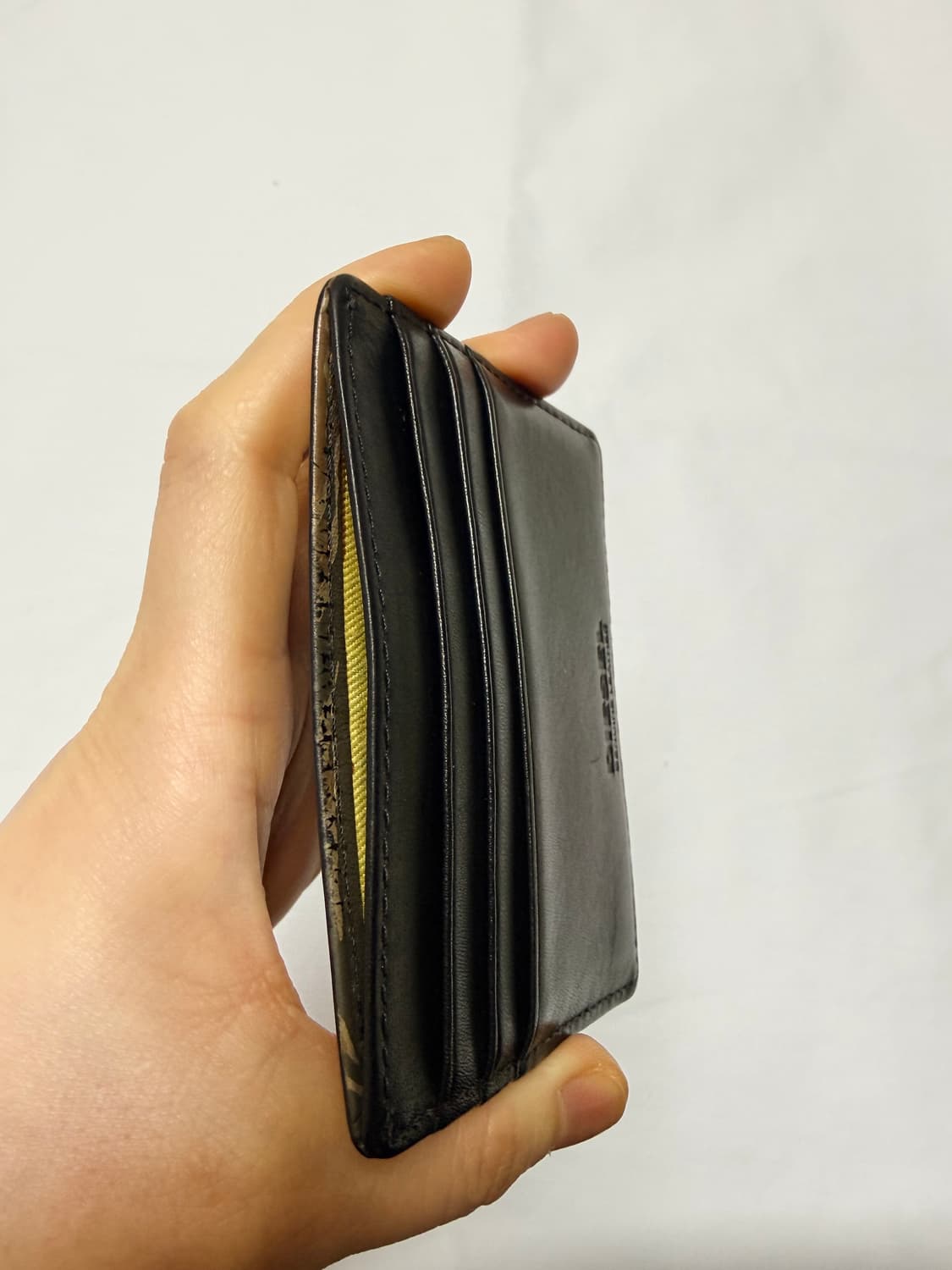 디젤 카모플라쥬 포인트 블랙 레더 카드지갑 상품이미지3