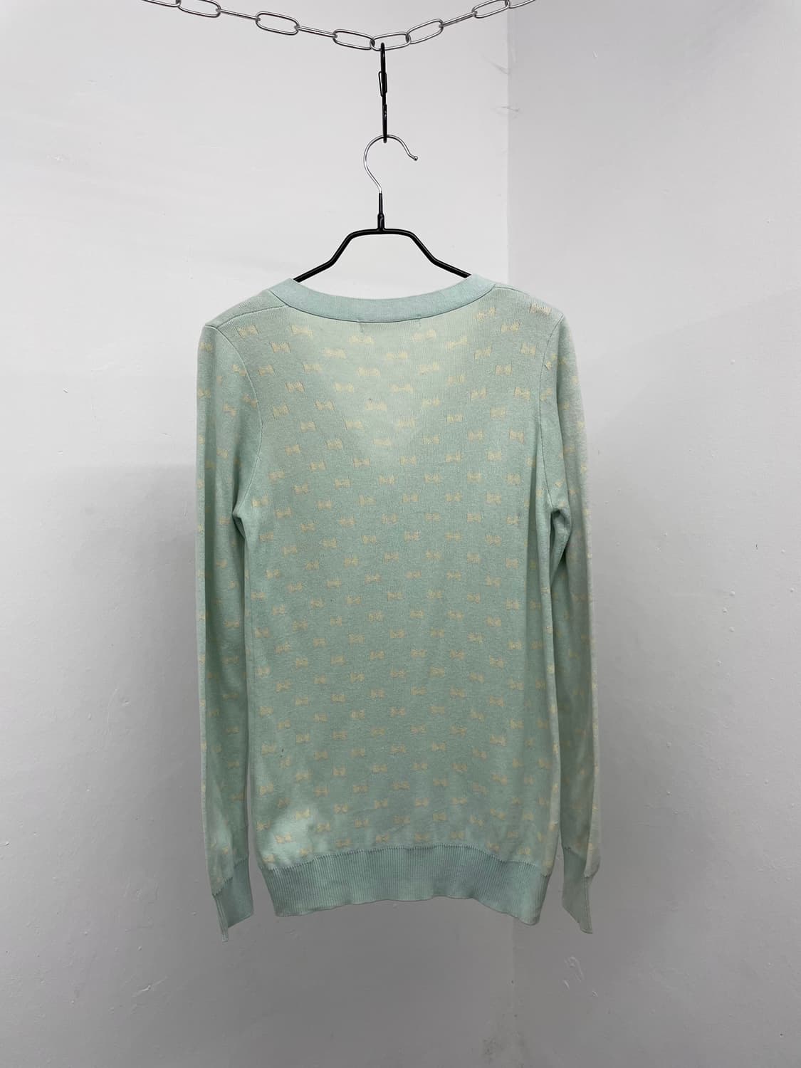 민트코어 키치 리본 가디건🎀 상품이미지6