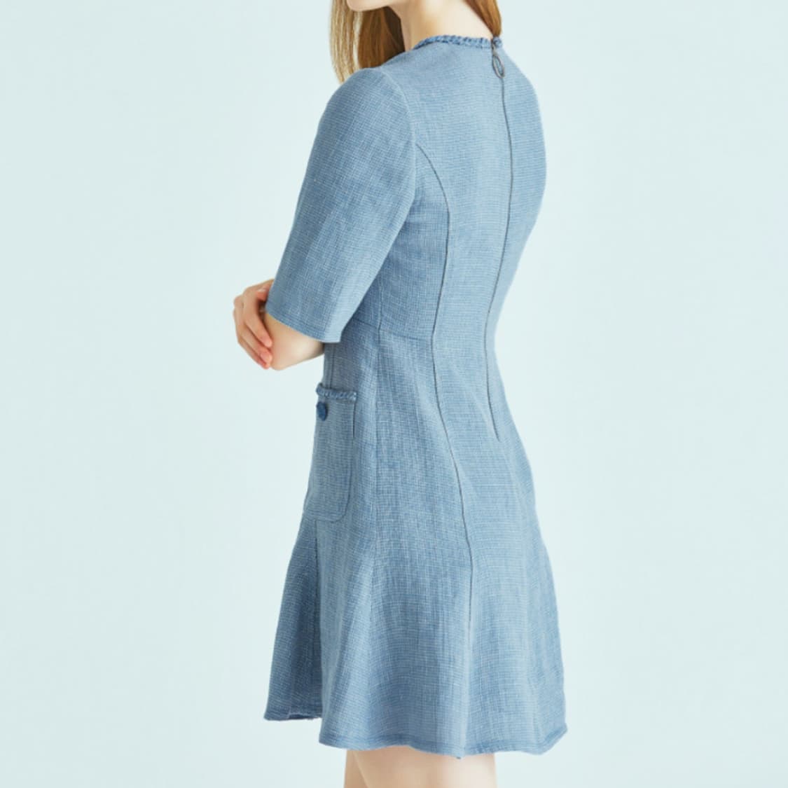 질스튜어트뉴욕(Jillstuart newyork) 린넨 트위드원피스 55 상품이미지2