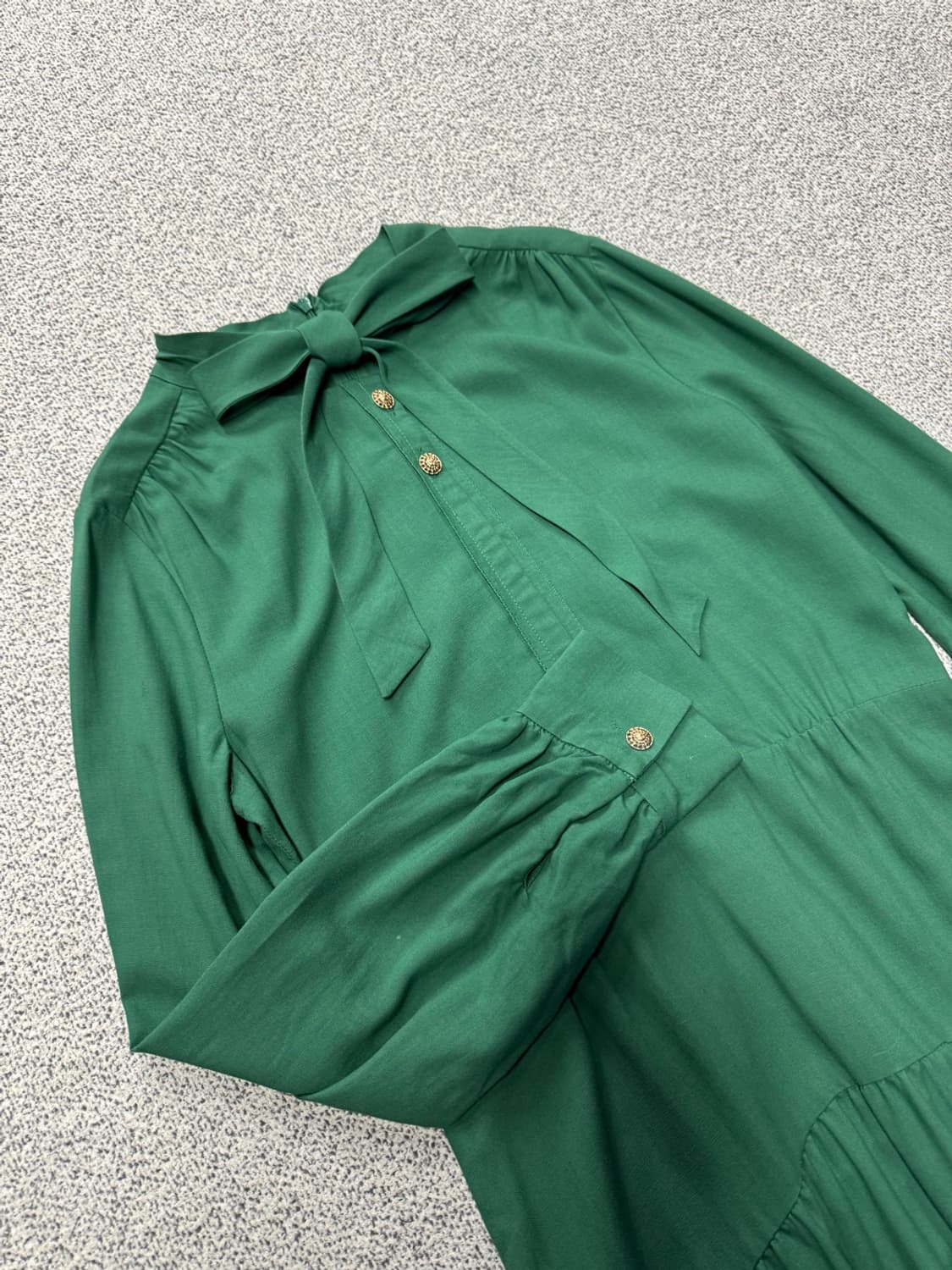 듀엘 리본 롱 원피스 55-66 상품이미지3