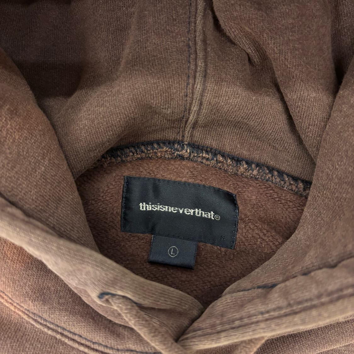 디스이즈네버댓 타이다이 빅로고 후드티 상품이미지3