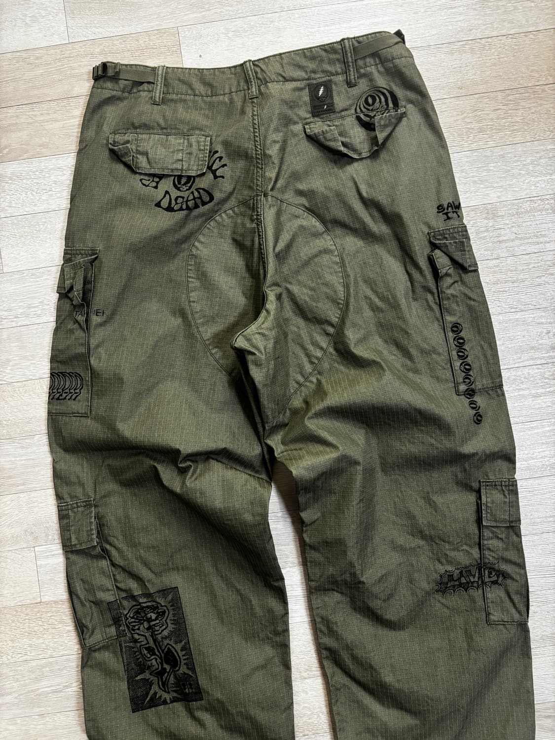 디스이즈네버댓 그레이트풀 데드 카고 바지 팬츠 상품이미지1