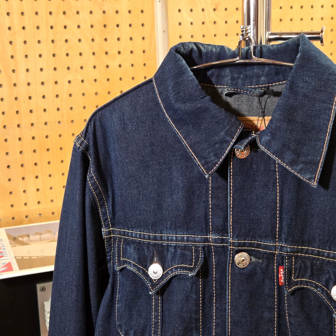 리바이스 70901 웨스턴 무드 진청 데님 자켓 상품이미지3