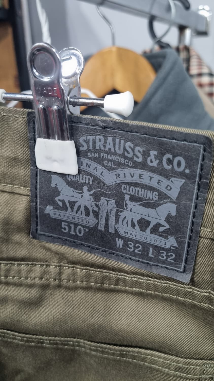 levis 510 스판 스키니 코튼팬츠 허리32 상태매우좋음 상품이미지3