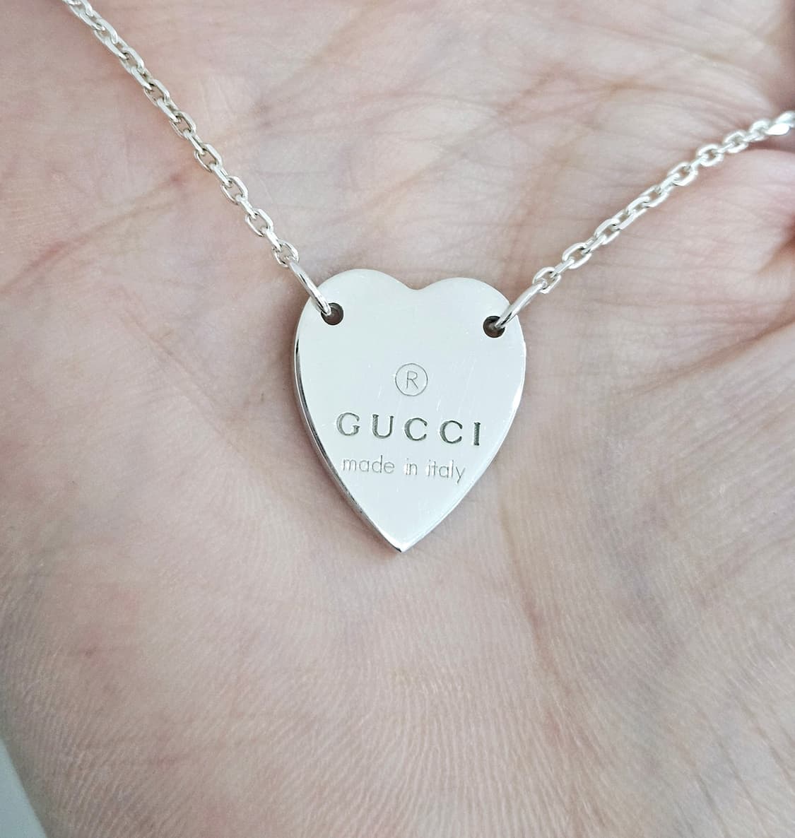 [상태최상] 구찌 트레이드마크 하트 목걸이 [정품/택포함풀구성] 상품이미지6
