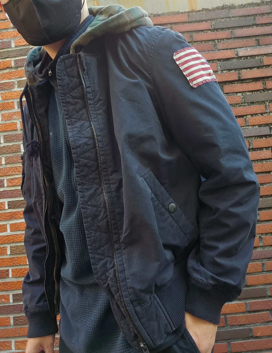 폴로랄프로렌 데님 앤 서플라이 카모 성조기 도킹 자켓 상품이미지1