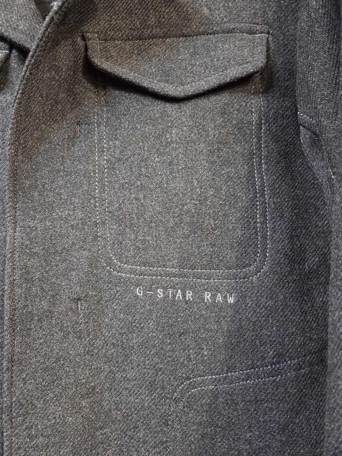 G-Star RAW 차콜 그레이 자켓 상품이미지3