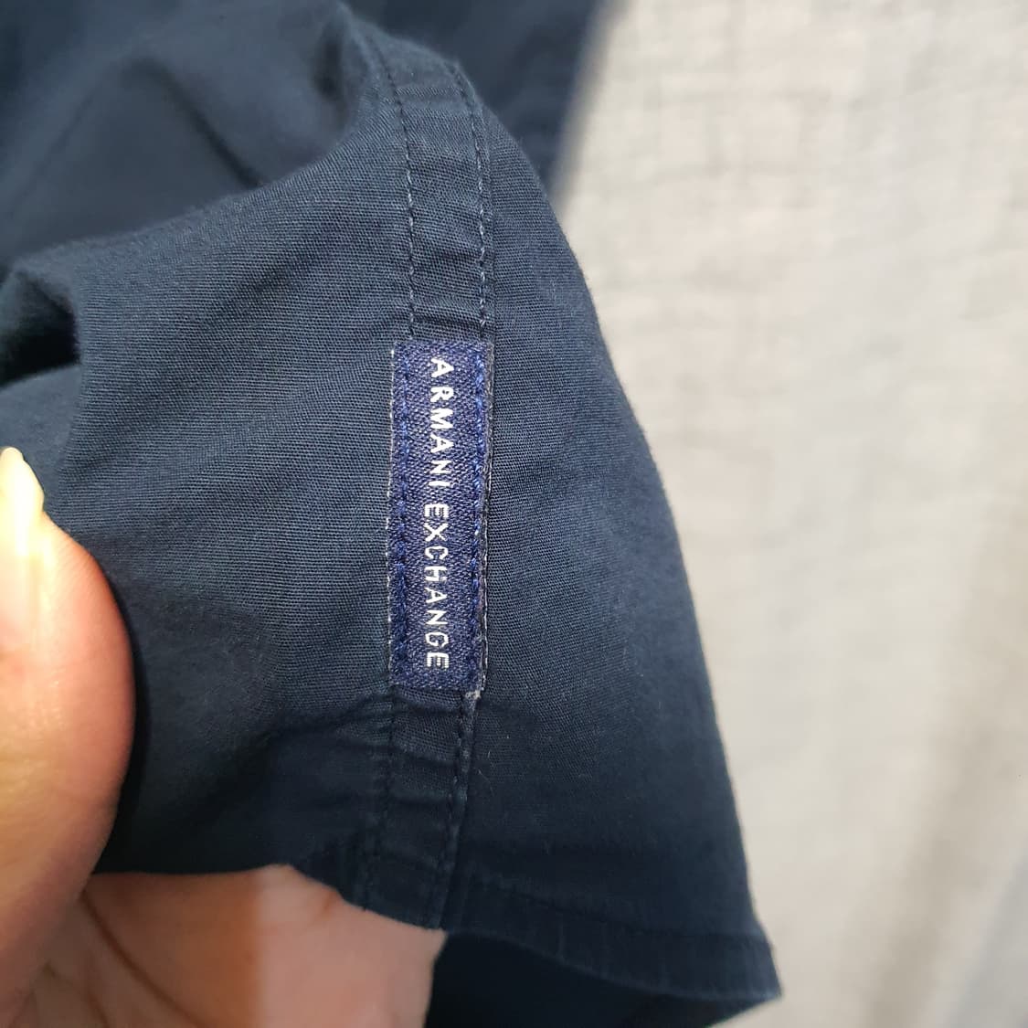 아르마니익스체인지 네이비 셔츠 남방  상품이미지3